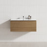 1-Drawer 600/750/900/1200Mm Wall Hung Bathroom Floating Vanity Single Bowl Multi-Colour Cabinet Only