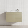 900Mm Narrow Wall Hung Bathroom Floating Vanity 2-Drawer 2-Door Multi-Colour Cabinet Only Vanities