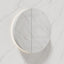 800Mm Round Led Backlit Pencil Edge Mirror Cabinet Matt White Shaving Cabinets