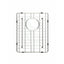 333X393Mm Meir Lavello Stainless Steel Protection Grid For Mksp-S380440 Variant Colour Available