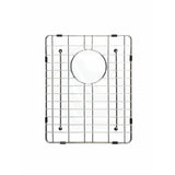 333X393Mm Meir Lavello Stainless Steel Protection Grid For Mksp-S380440 Variant Colour Available