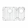 393 & 193mm Meir Lavello Stainless Steel Protection Grid for MKSP-D670440 (2 Pieces) Variant Colour Available