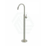 N#3(Nickel) Meir Harrington Round Freestanding Bath Mixer Solid Brass PVD Brushed Nickel