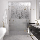 N#3(Nickel) Meir Harrington Round Freestanding Bath Mixer Solid Brass PVD Brushed Nickel