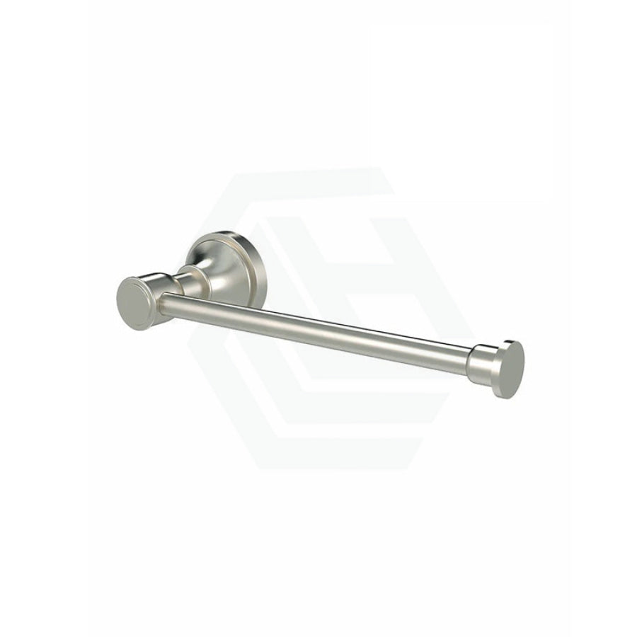 N#3(Nickel) Meir Harrington Round Toilet Roll Holder Solid Brass Brushed Nickel