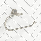 N#3(Nickel) Meir Harrington Guest Toilet Roll Holder Solid Brass Brushed Nickel