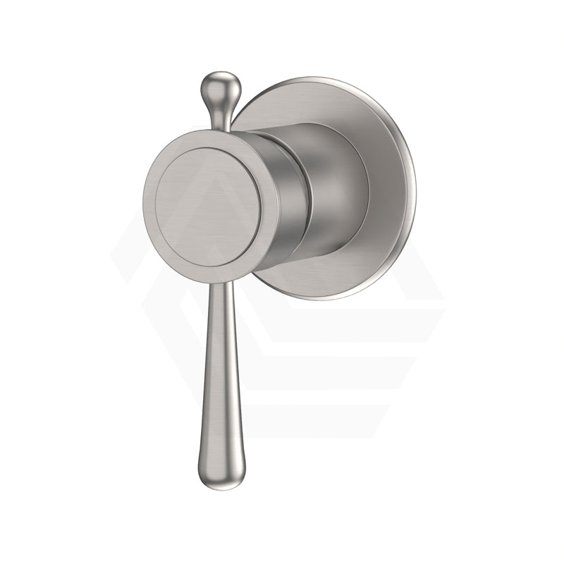 N#3(Nickel) Meir Harrington Wall Mixer Trim Kit Only Solid Brass Brushed Nickel