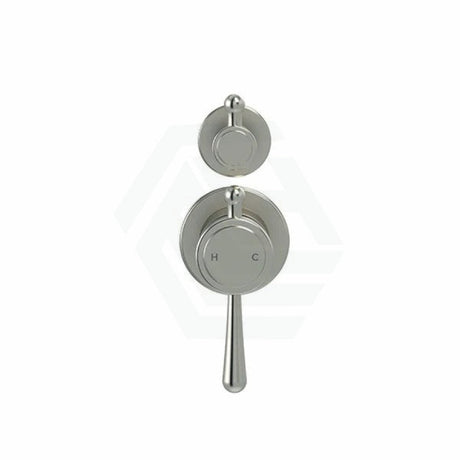 G#2(Gold) Meir Round Diverter Mixer Pinless Handle Trim Kit Pvd Tiger Bronze Wall Mixers 