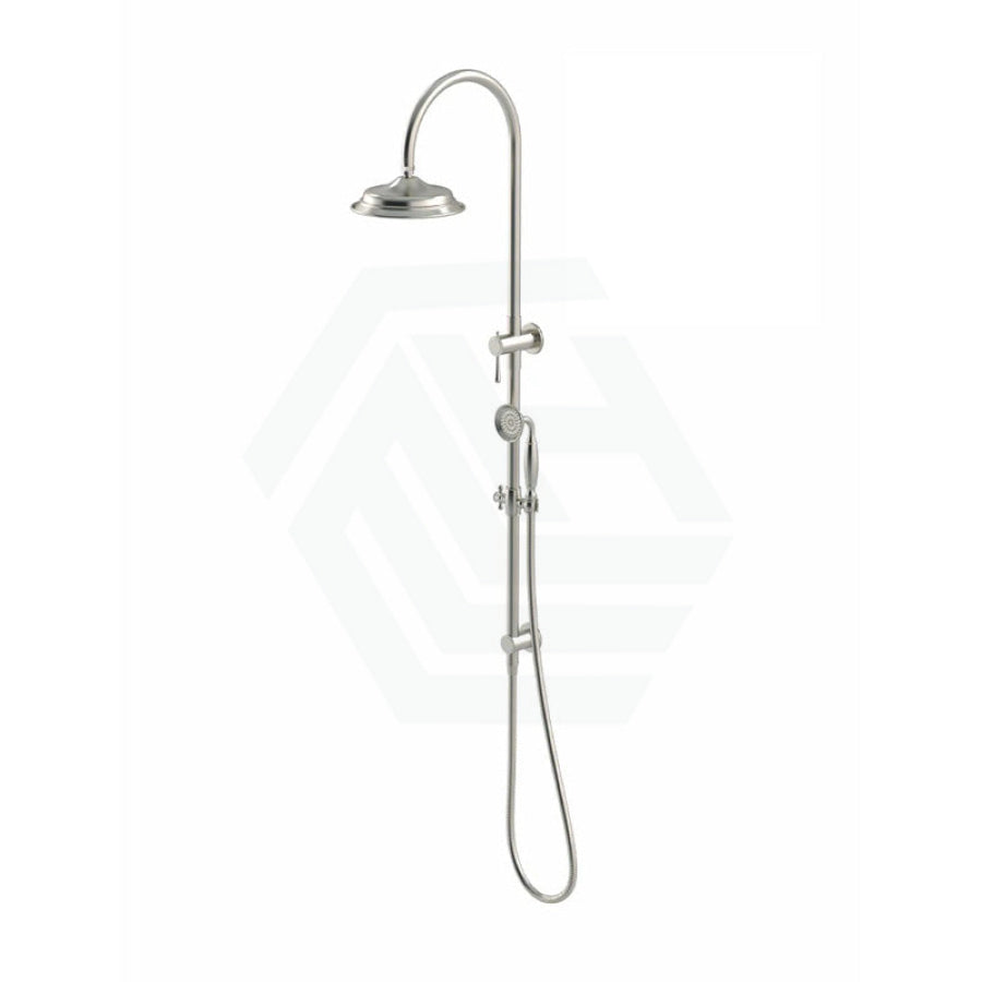 N#3(Nickel) Meir Harrington Combination Twin Shower Set PVD Brushed Nickel