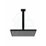 Meir Square Ceiling Shower Head with Arm Matt Black