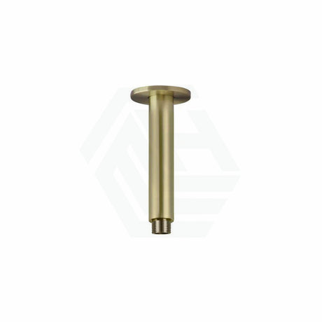 G#2(Gold) Meir Round Ceiling Shower Arm Pvd Tiger Bronze Solid Brass Brushed Gold Arms