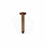 Meir Round Ceiling Shower Arm Pvd Lustre Bronze Solid Brass Brushed Gold Arms