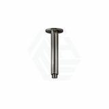 M#3(Gunmetal Grey) Meir Round Ceiling Shower Arm Shadow Gunmetal Solid Brass Grey Arms