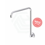 Meir Round Chrome Gooseneck High Rise Shower Arm Arms