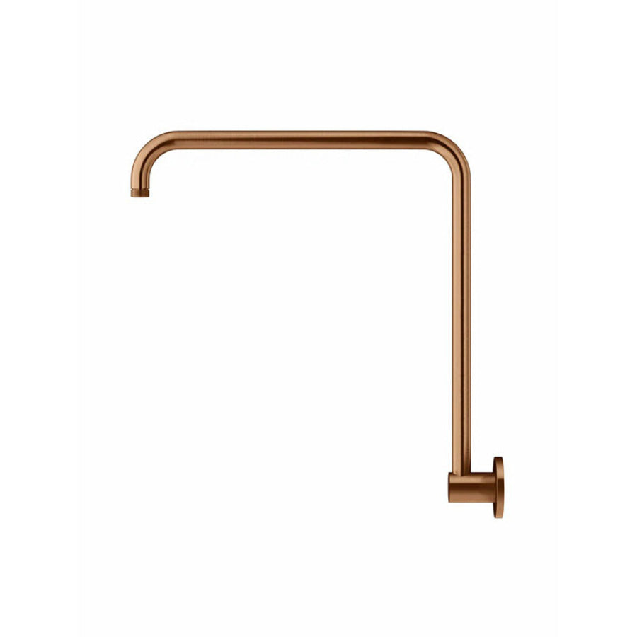 Meir Round Gooseneck High Rise Shower Arm Variant Colour Available