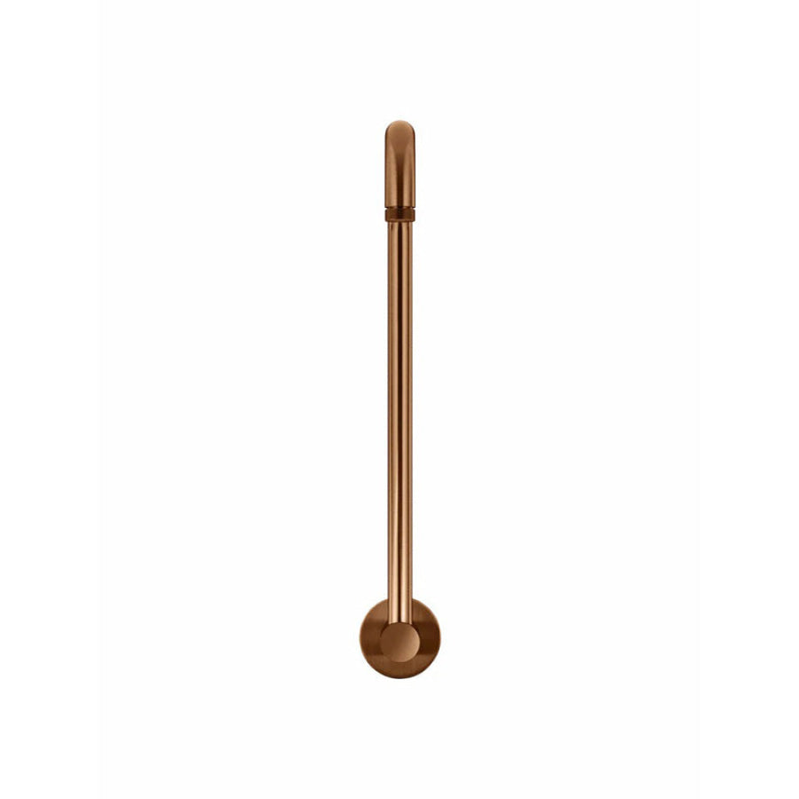 Meir Round Gooseneck High Rise Shower Arm Variant Colour Available