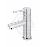 Meir Round Short Basin Mixer Polished Chrome Mixers