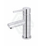 Meir Round Short Basin Mixer Polished Chrome Mixers