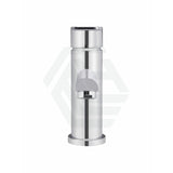 Meir Round Paddle Short Basin Mixer Polished Chrome Mixers