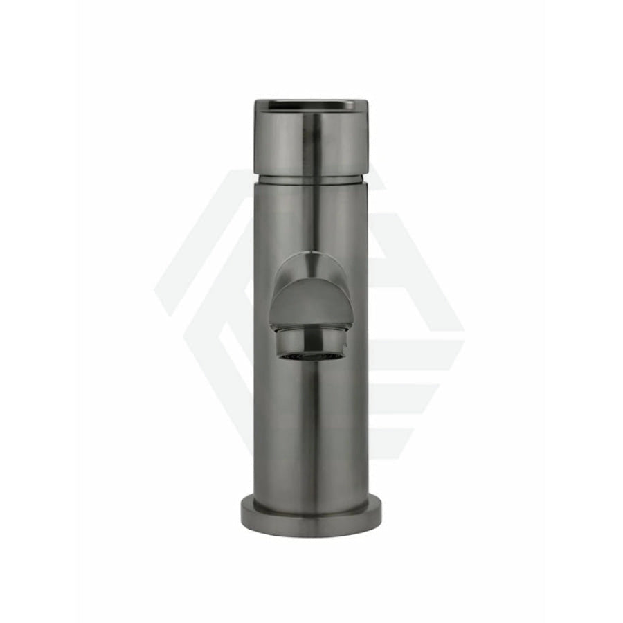 M#3(Gunmetal Grey) Meir Round Paddle Short Basin Mixer Pvd Shadow Gunmetal Gun Metal Mixers