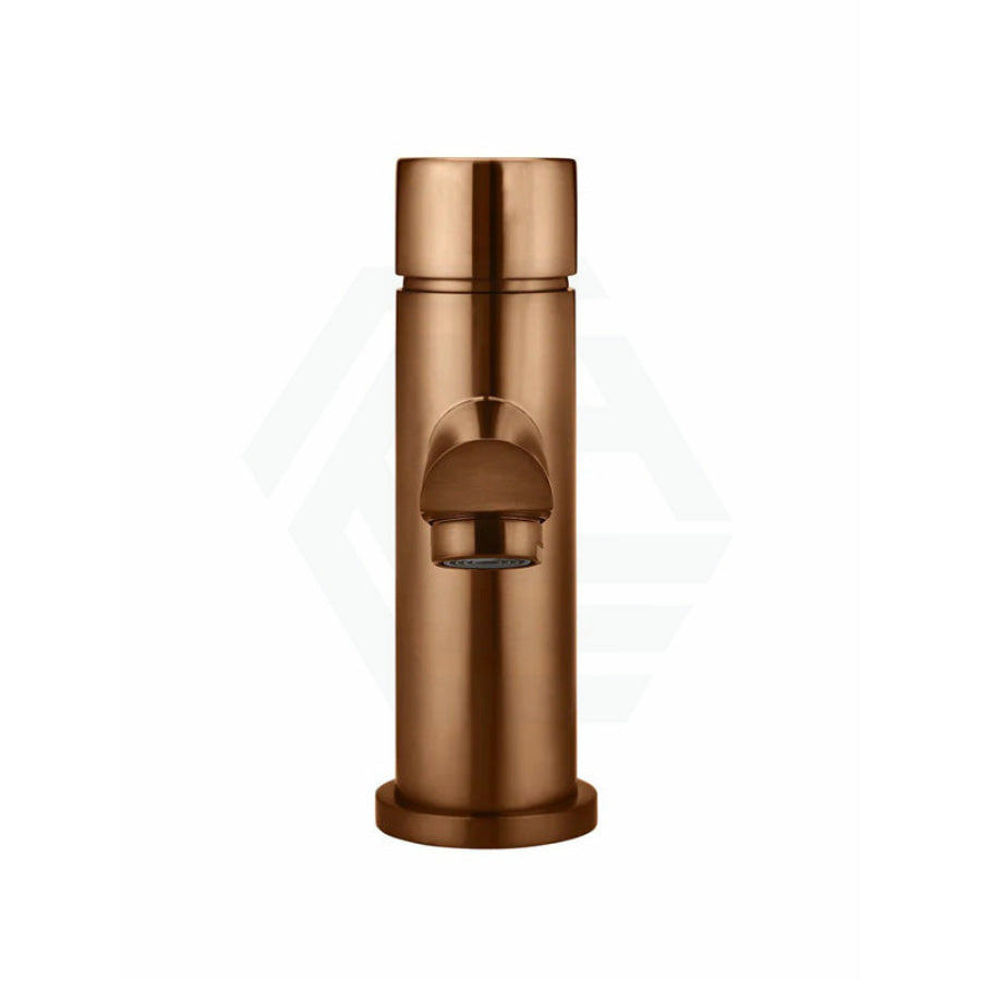 Meir Round Pinless Short Basin Mixer Variant Colour Available