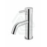Meir Polished Chrome Round Curved Basin Mixer Solid Brass Short Mixers