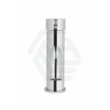 Meir Polished Chrome Round Curved Basin Mixer Solid Brass Short Mixers