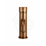 Meir Round Curved Basin Mixer Solid Brass Variant Colour Available