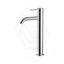 Meir Piccola Polished Chrome Tall Basin Mixer Tap With 130Mm Spout Solid Brass Mixers