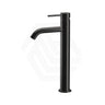Meir Piccola Matt Black Tall Basin Mixer Tap With 130Mm Spout Solid Brass Mixers