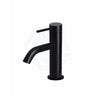Meir Piccola Matt Black Short Basin Mixer Tap Solid Brass Mixers