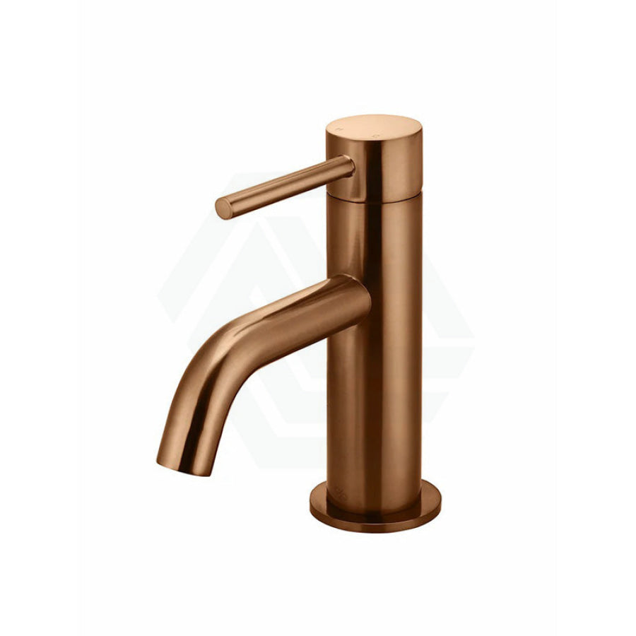 Meir Piccola Short Basin Mixer Tap Solid Brass Variant Colour Available