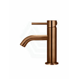 Meir Piccola Short Basin Mixer Tap Solid Brass Variant Colour Available