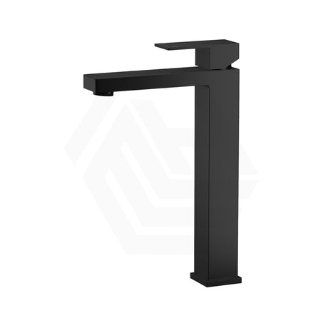 Meir Square Tall Basin Mixer Matt Black Mixers
