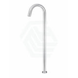 Meir Round Freestanding Bath Spout Solid Brass Multi-Colour Polished Chrome Floor Mounted Mixers