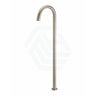 Meir Round Freestanding Bath Spout Solid Brass Multi-Colour Champagne Floor Mounted Mixers