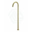 Meir Round Freestanding Bath Spout Solid Brass Multi-Colour Tiger Bronze Floor Mounted Mixers