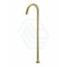 Meir Round Freestanding Bath Spout Solid Brass Multi-Colour Tiger Bronze Floor Mounted Mixers