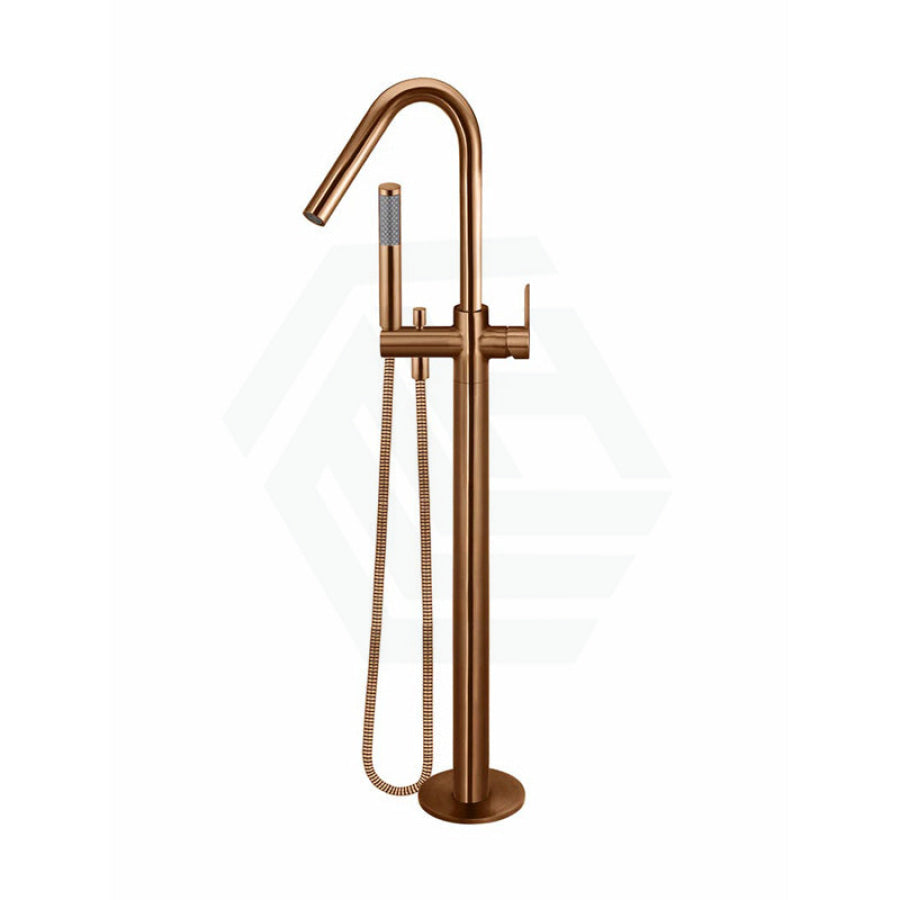 Meir Round Paddle Freestanding Bath Spout and Hand Shower Variant Colour Available