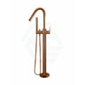 Meir Round Paddle Freestanding Bath Spout and Hand Shower Variant Colour Available