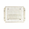 440x320x120mm Meir Lavello Stainless Steel Dish Rack for Kitchen Sink Variant Colour Available