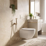 Meir Solid Stainless Steel Bidet Spray with Mixer In-wall Body Included - Various Colours