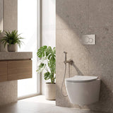 Meir Solid Stainless Steel Bidet Spray with Mixer In-wall Body Included - Various Colours
