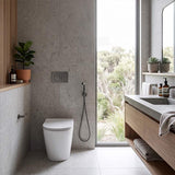 Meir Solid Stainless Steel Bidet Spray with Mixer In-wall Body Included - Various Colours