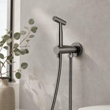 Meir Solid Stainless Steel Bidet Spray with Mixer In-wall Body Included - Various Colours