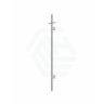 Meir 1000Mm Round Vertical Single Heated Towel Rail Variant Colour Available Polished Chrome Rails