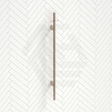 Meir 1000mm Round Vertical Single Heated Towel Rail Variant Colour Available