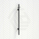 Meir 1000mm Round Vertical Single Heated Towel Rail Variant Colour Available