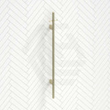 Meir 1000mm Round Vertical Single Heated Towel Rail Variant Colour Available