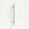 Meir 1000mm Round Vertical Single Heated Towel Rail Variant Colour Available